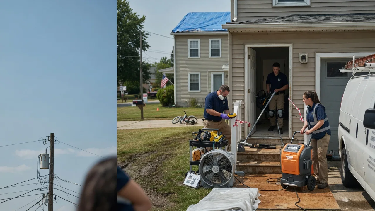 Water Damage Repair in Brush Valley, PA near me